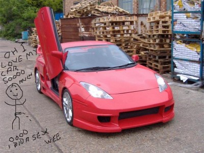 Rød celica lambo border greddy u targa.jpg