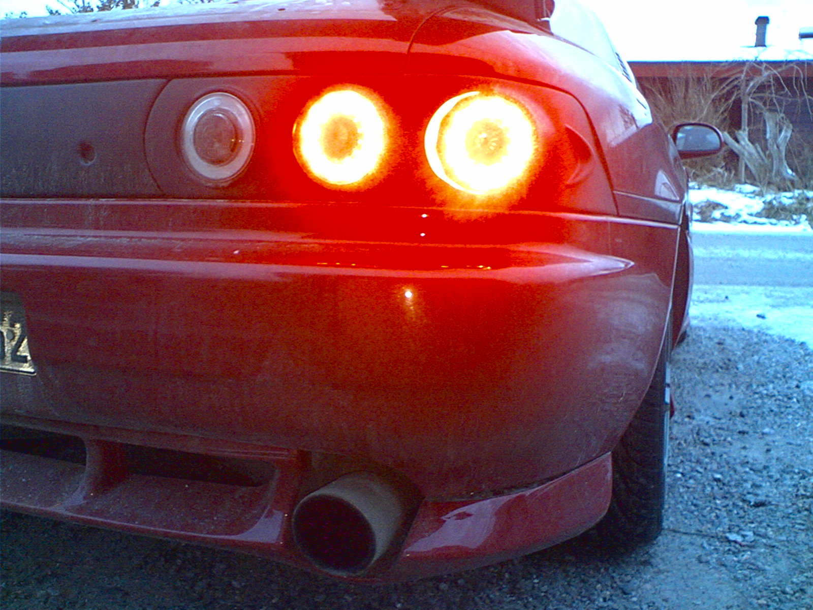 SKitten bil. Men eksos anlegget og stylingen gjorde seg. Måtte bare ha med dette da jeg syntes det var litt tøft: )