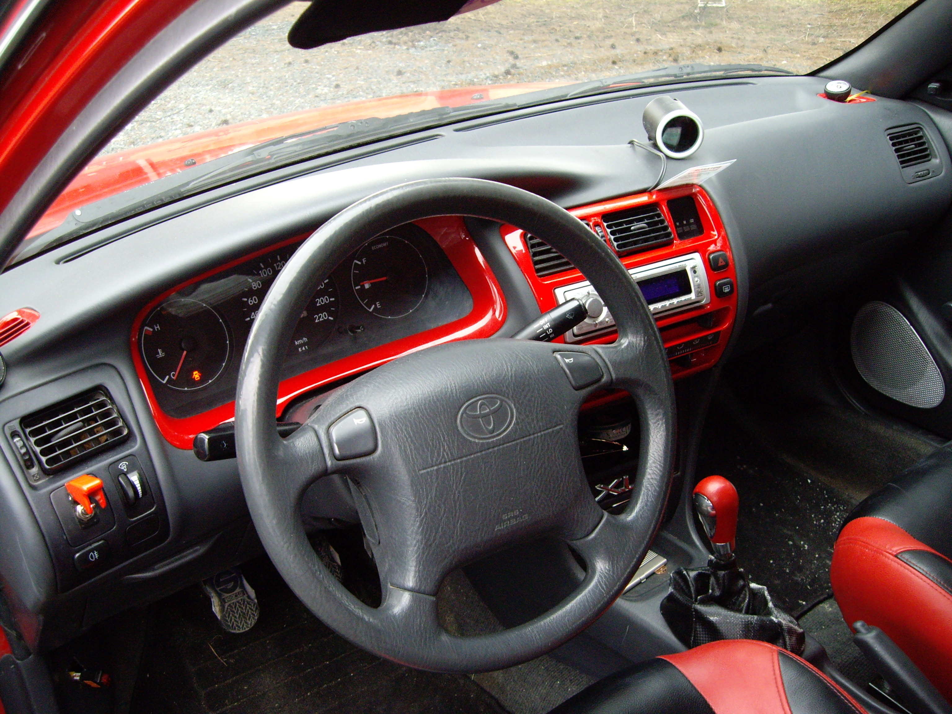 Litt av interiør, mer skal lakkeres..