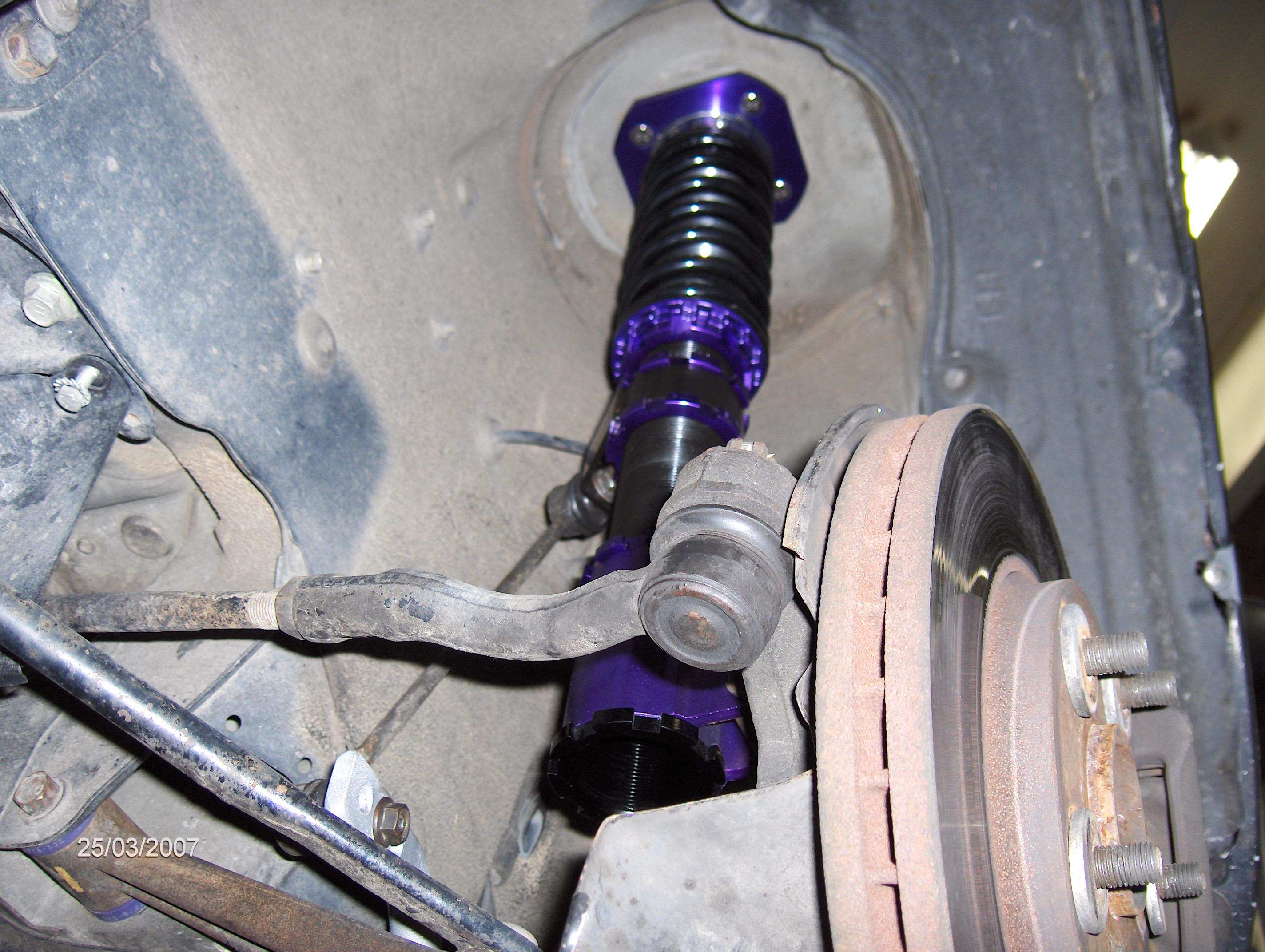 Coilover forran