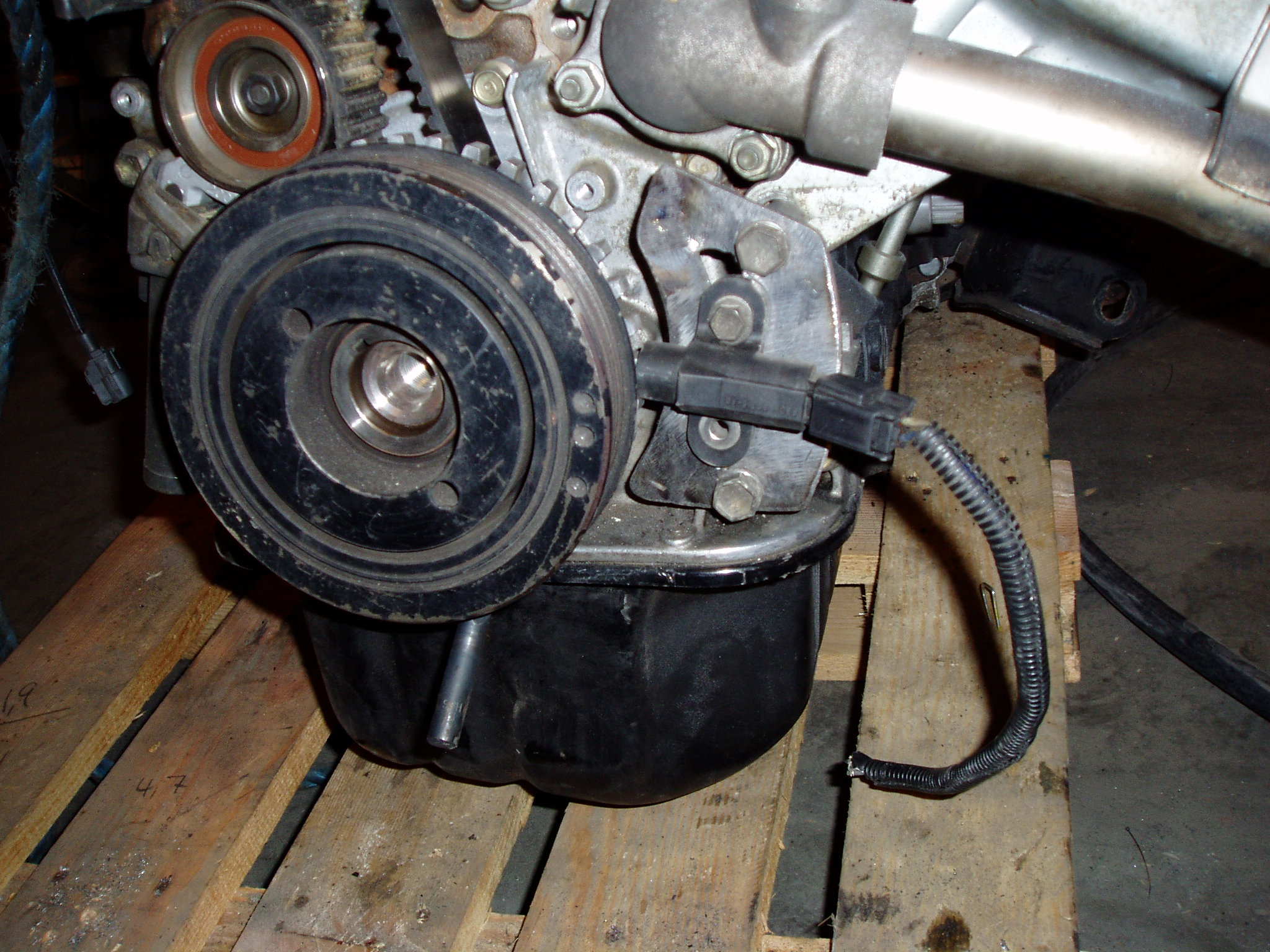 Feste for føler til trigger hjul...som dere ser er det &amp;quot;Vinkelsliper kuttet&amp;quot; ikke &amp;quot;Laser kuttet&amp;quot;. Er justerbart på +- 1tann