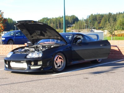 Slik så bilen ut når han henta den i Tyskland..