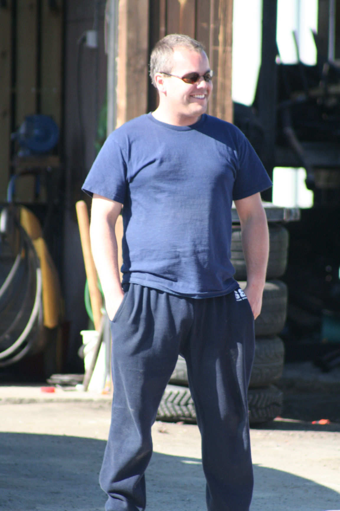 Eieren ser like sliten ut som bilen...hehe