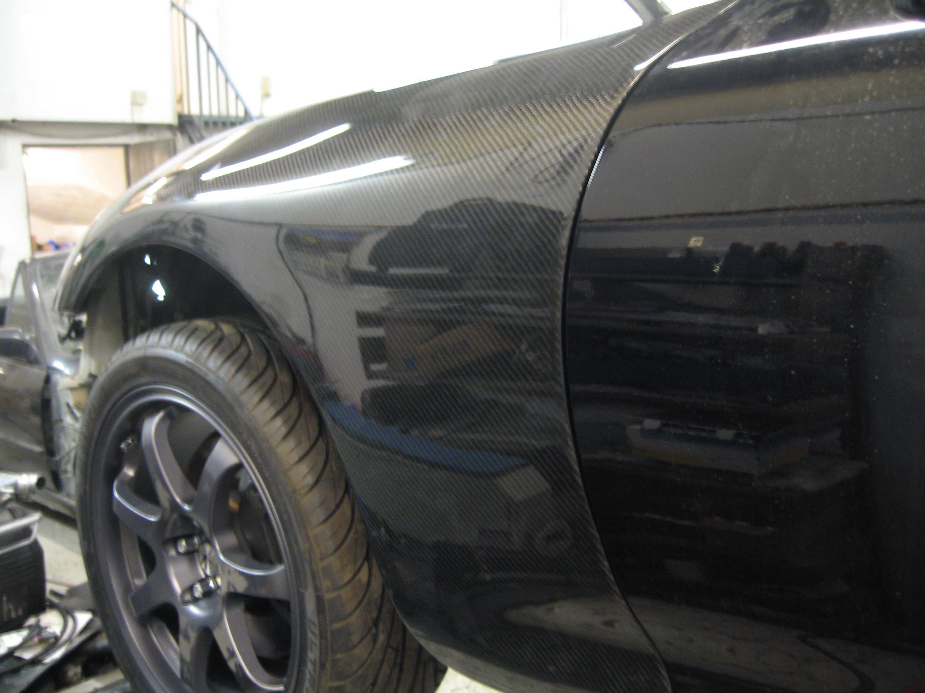 De nye carbon skjerman..