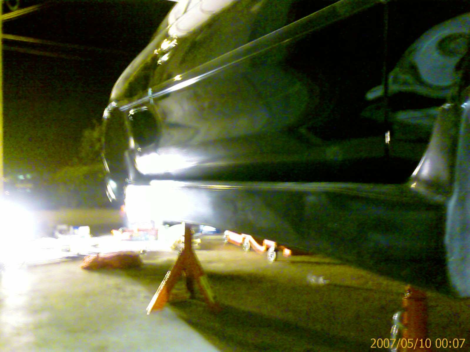 Dårlig bilde av luftinntaket