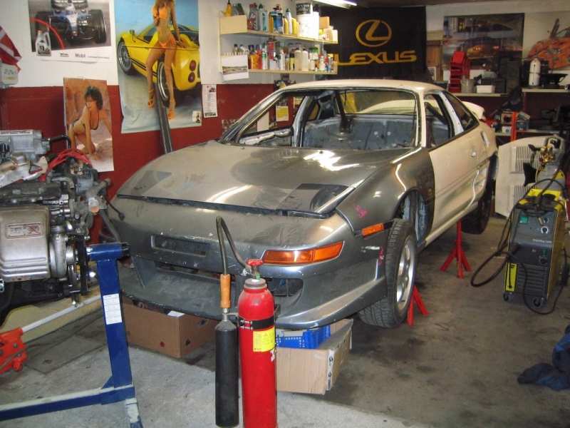 bilen sånn det står nå... =)