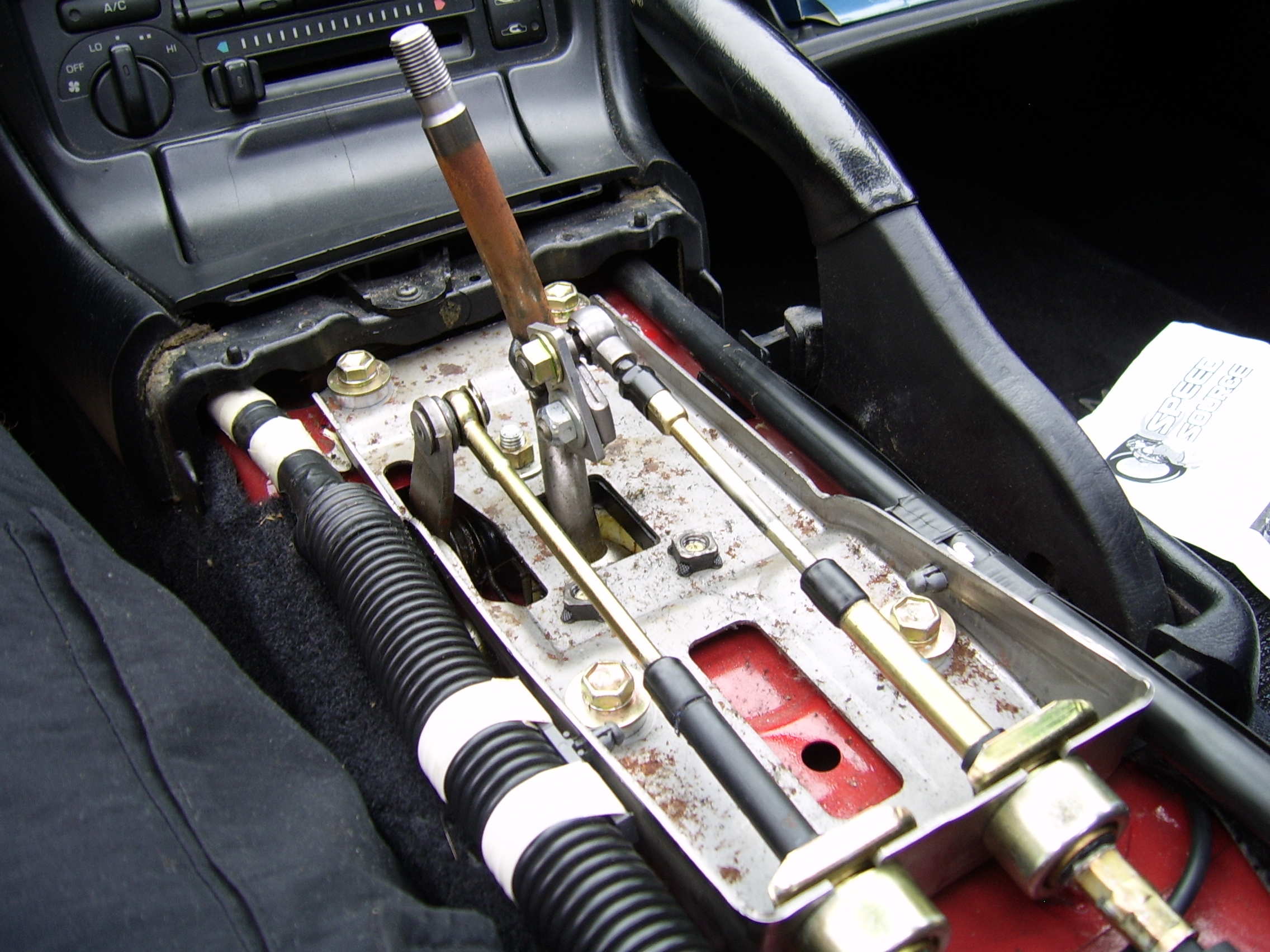 Ferdig montert. Bare å sette sammen alt igjen.