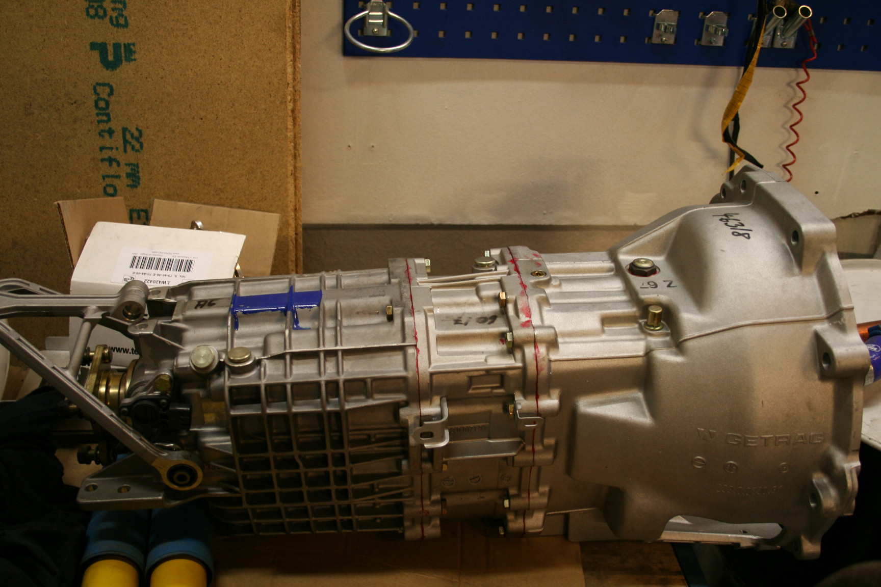 Helt ny Getrag girkasse, klar for montering!