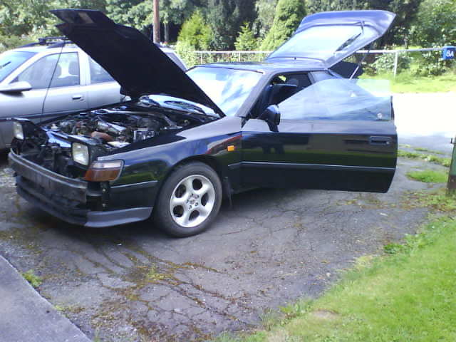 lufta bilen godt idag, og da rant støv og drit inn i bilen seff.. mer vasking hehe....