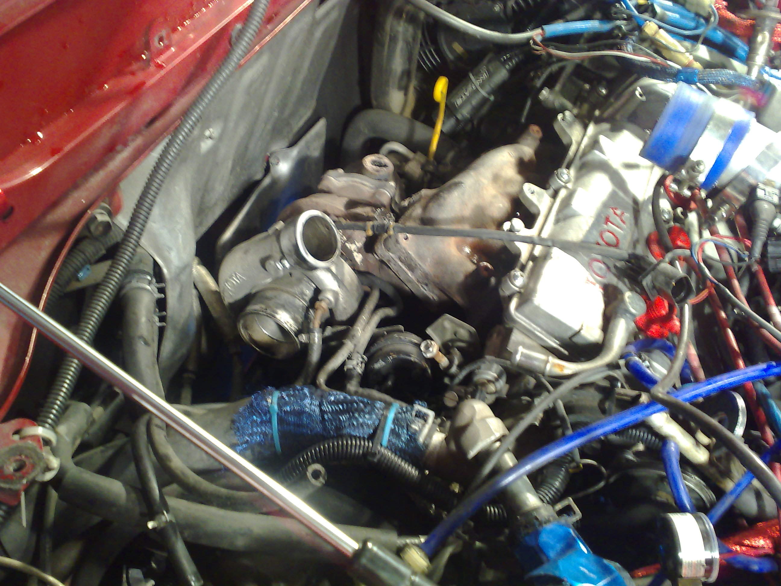 Turboen er ikke så enkel å få ut alltid.. men det går på et vis..