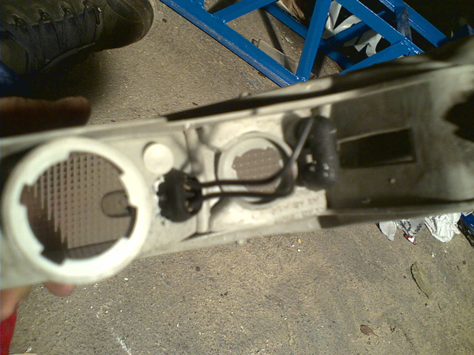 satte inn ekstra parklys + strober.