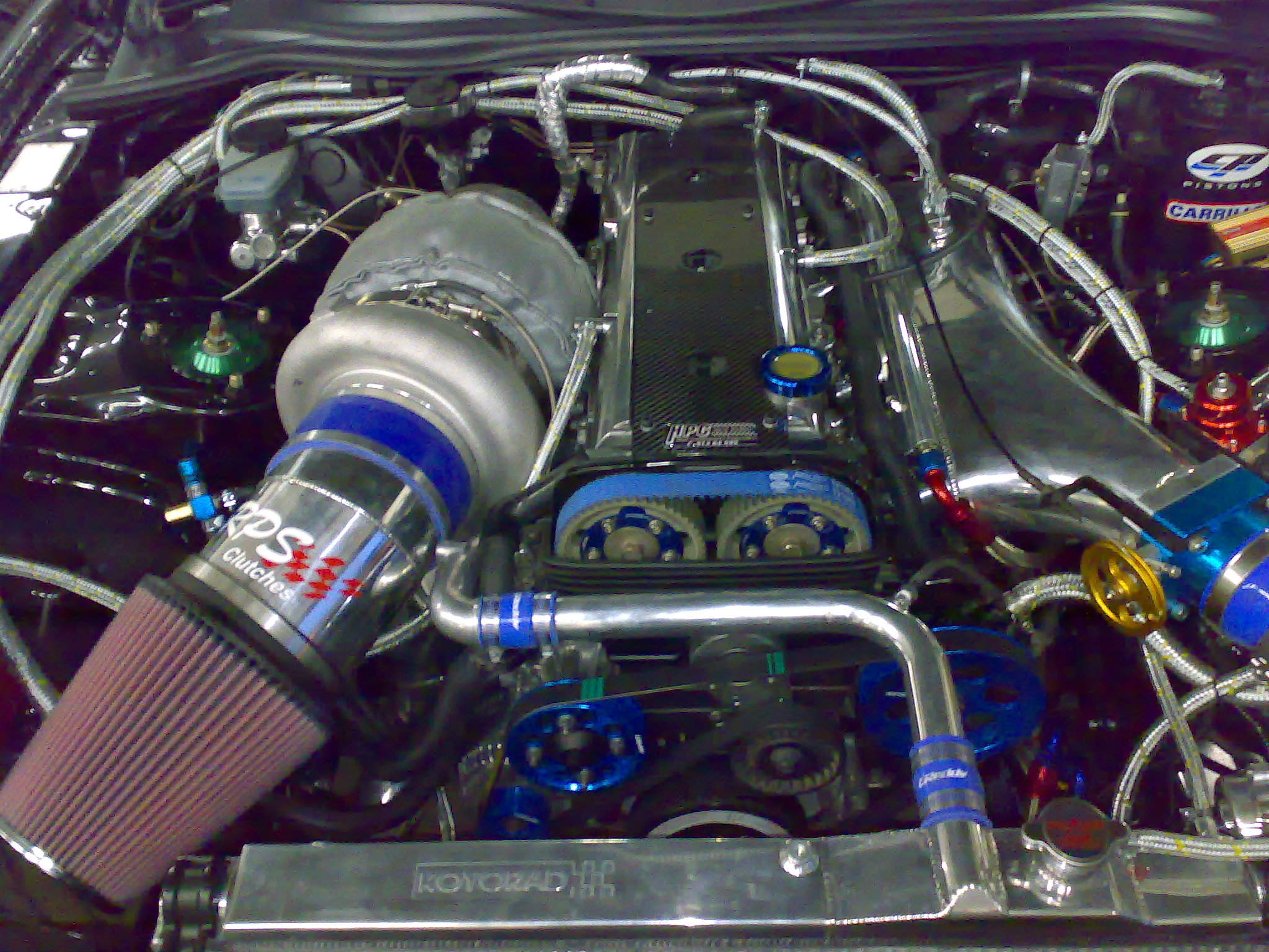 Motorrom bygd på 6dager fra helt demontert motor