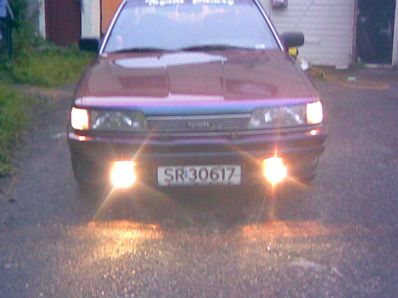 Har montert tåkelykter på den nå... syntes det ble enda tøffere ;)