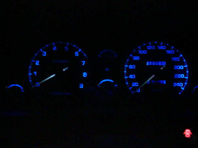 nye LED's montert