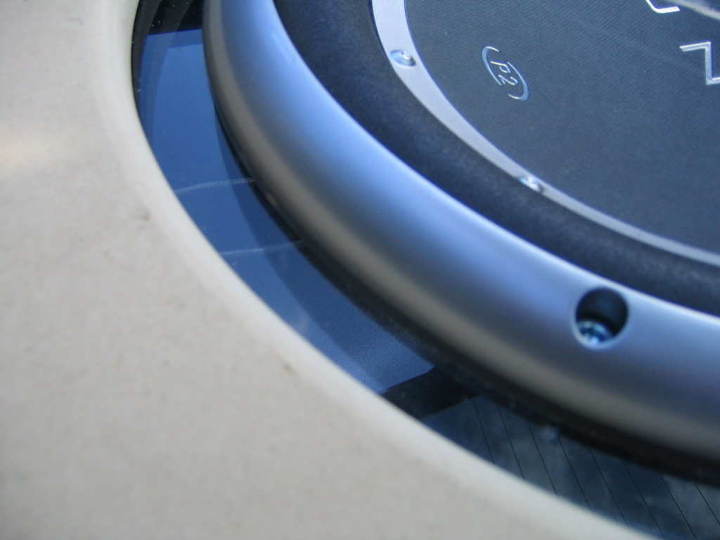 Sub montert i 20mm plexi