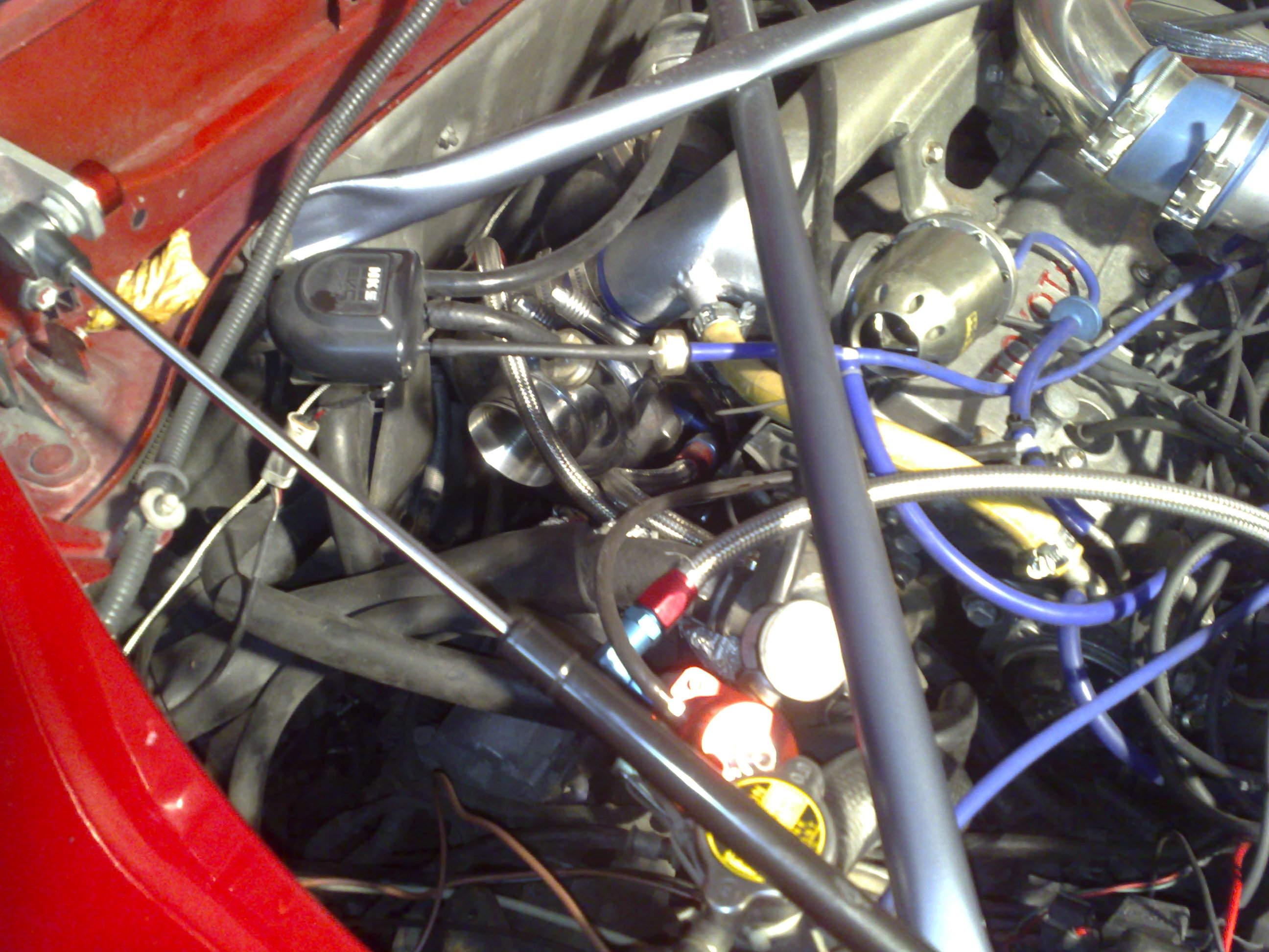 demontert gamle innsuget..