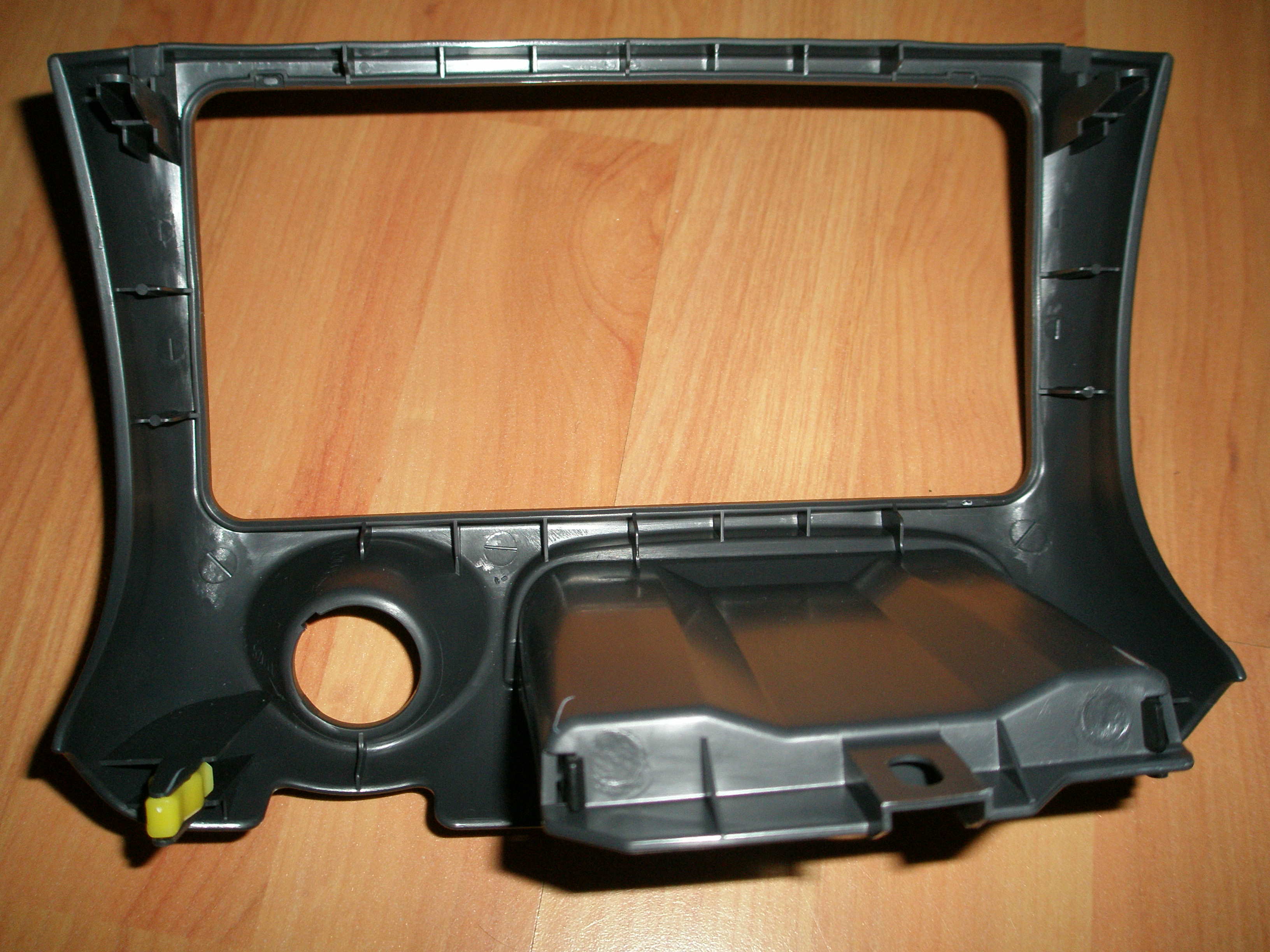 Selve panelet bakfra