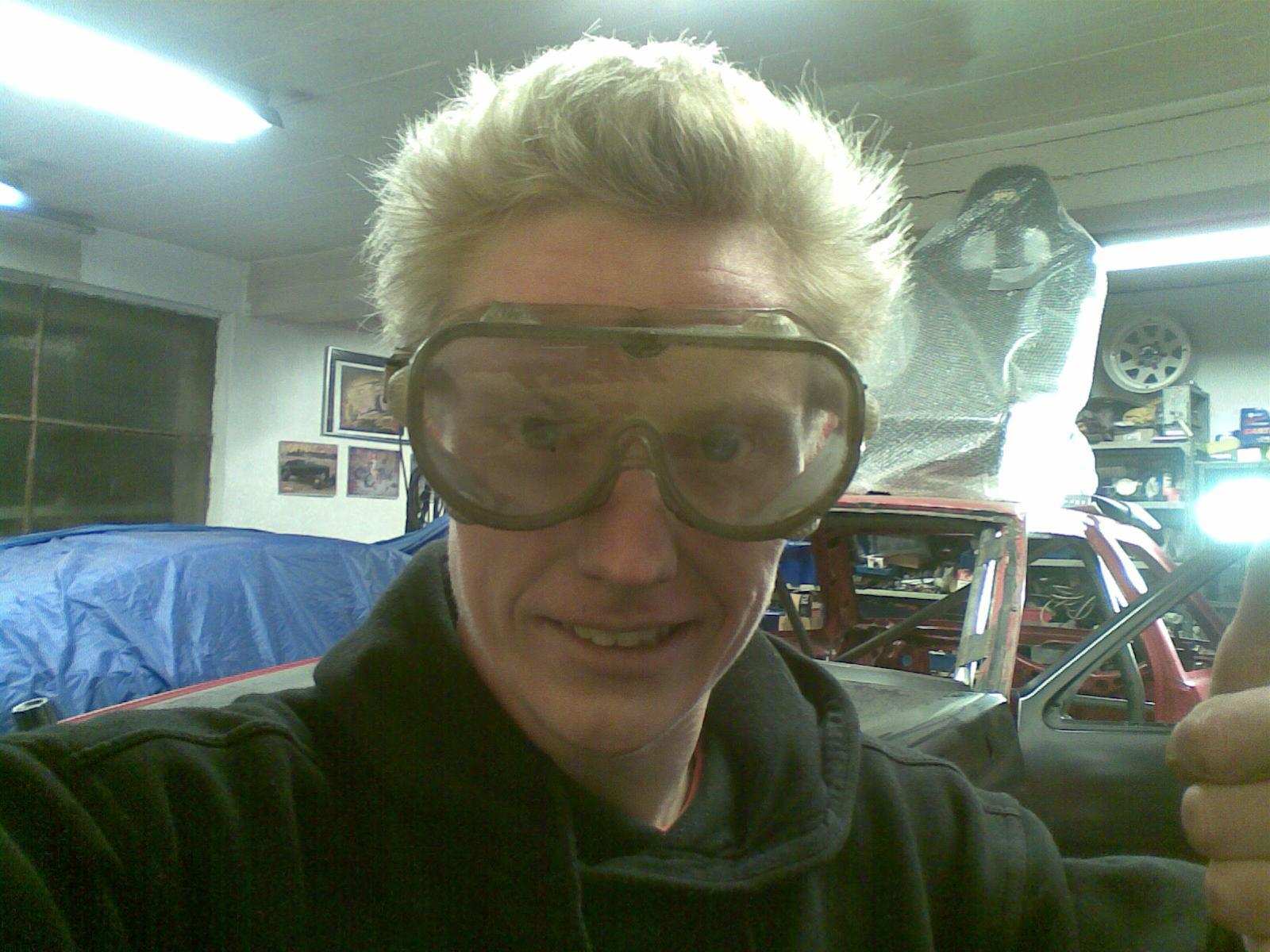 Meg med sexy-brills=D