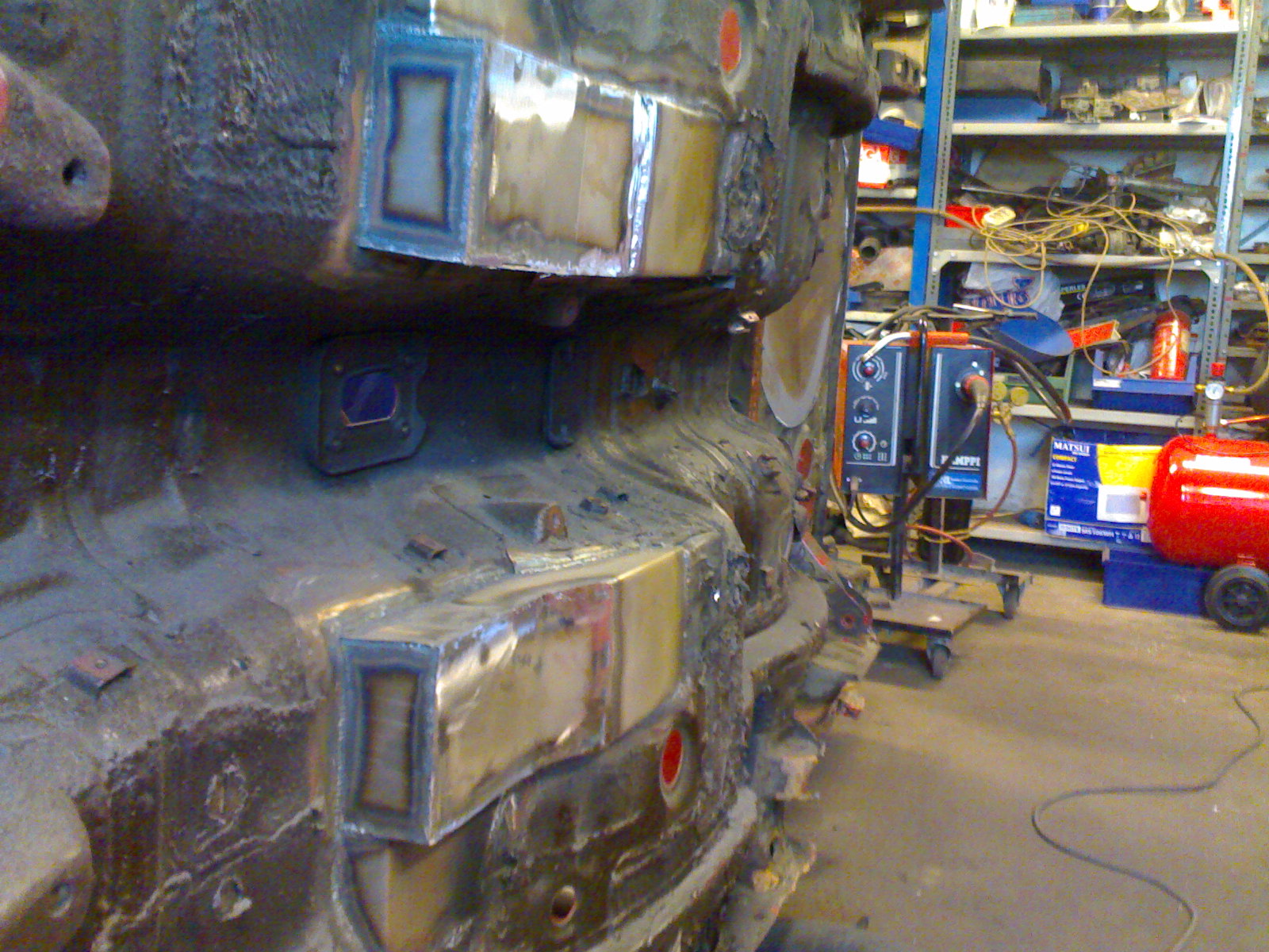 Resultat av gulv senkning