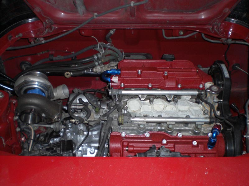 En rørende gjenforening av turbo og motor