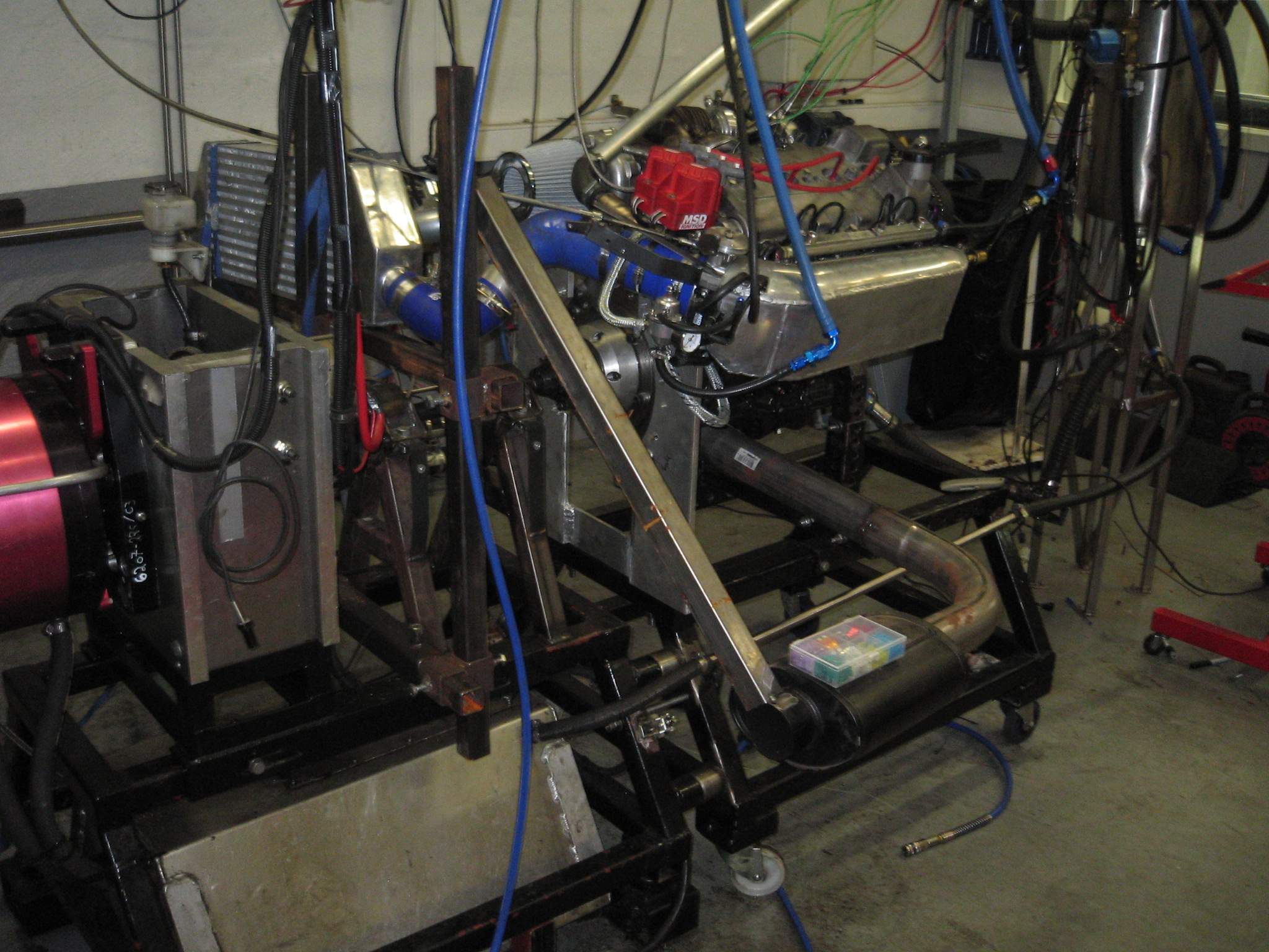 i bremse benken til polly