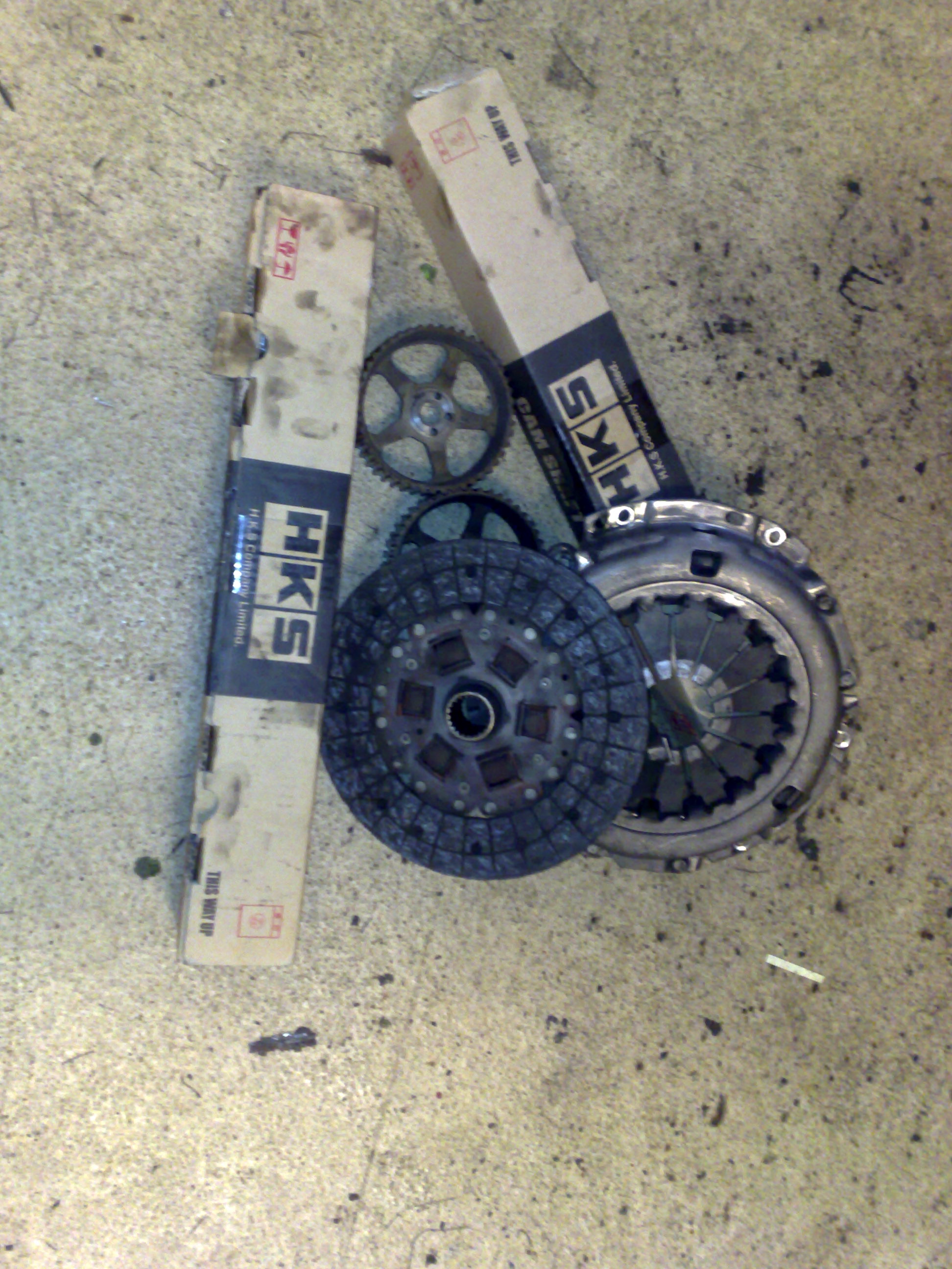 Orginal Clutchen. HELT utslitt.