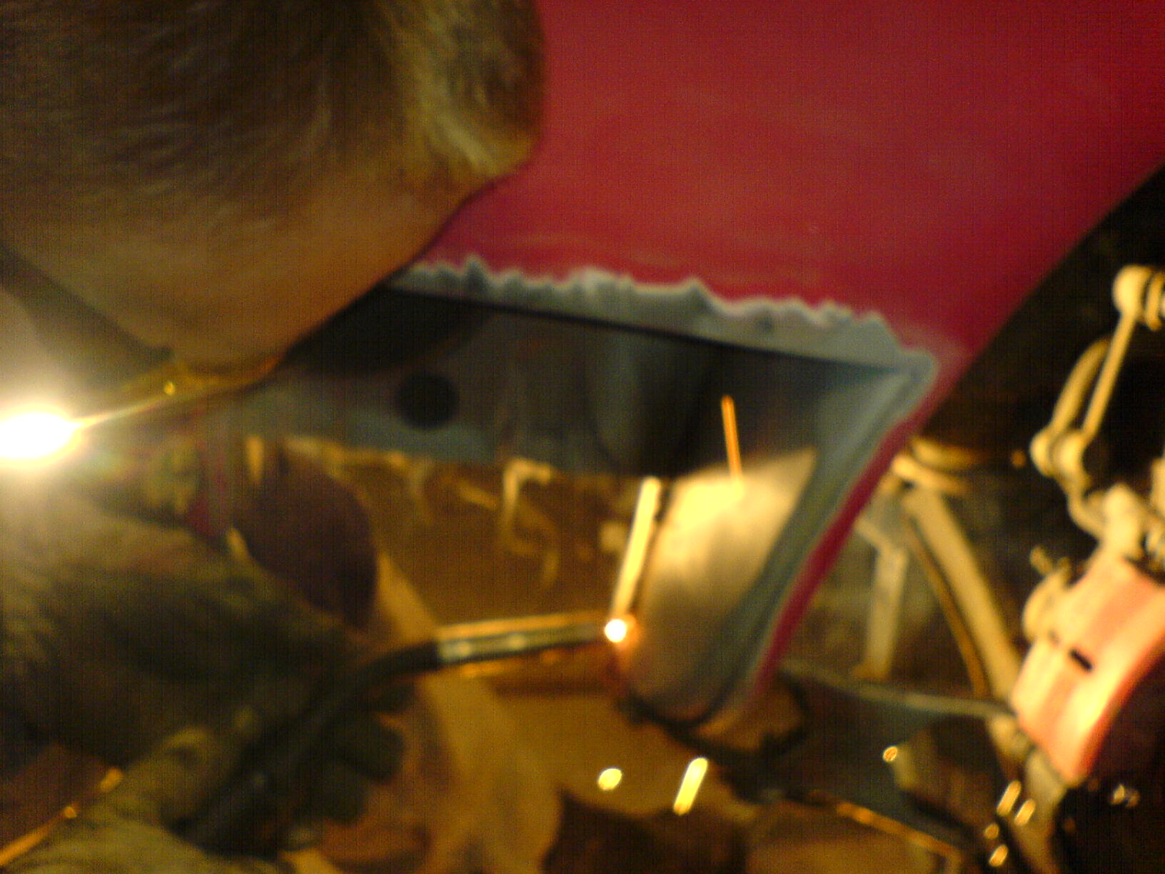 Kappet ut bulk og rust