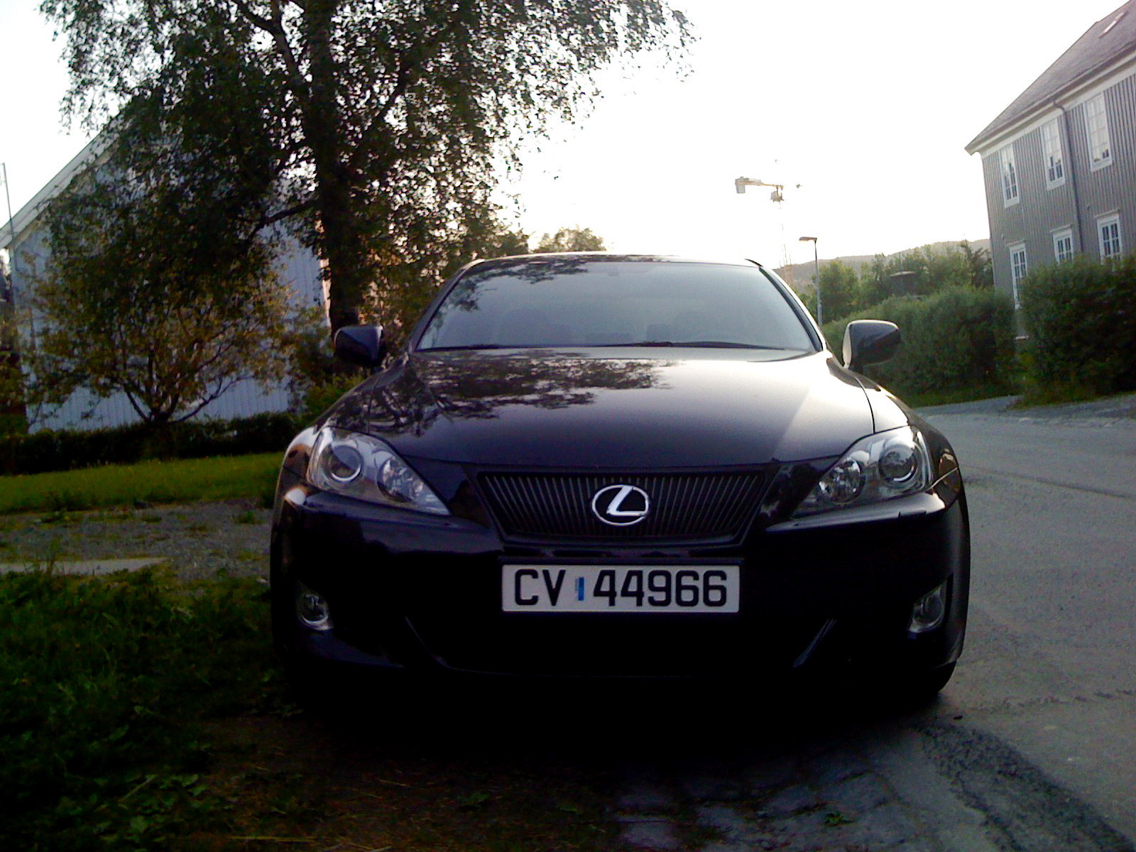 chrome grill lakkert matt sort