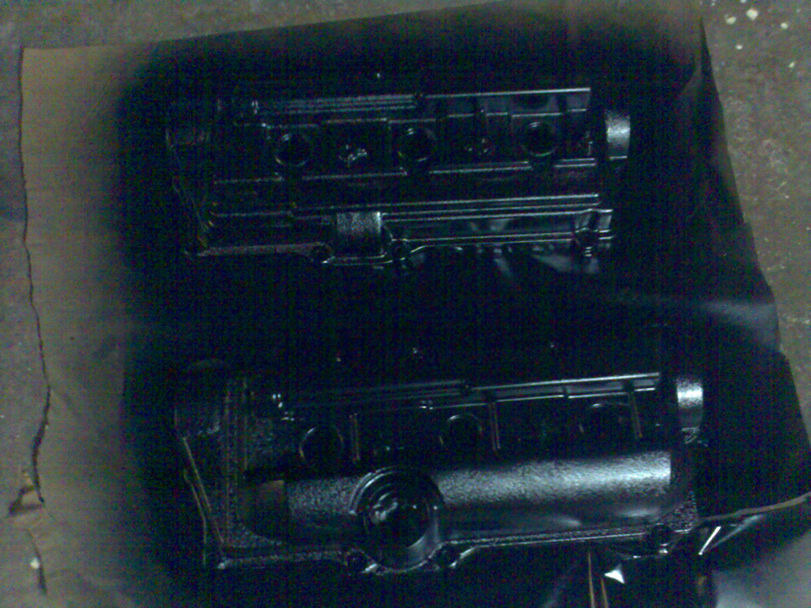 Fikk også &quot;reparert&quot; de røde toppdekslene, var ikke så snop med røde :D