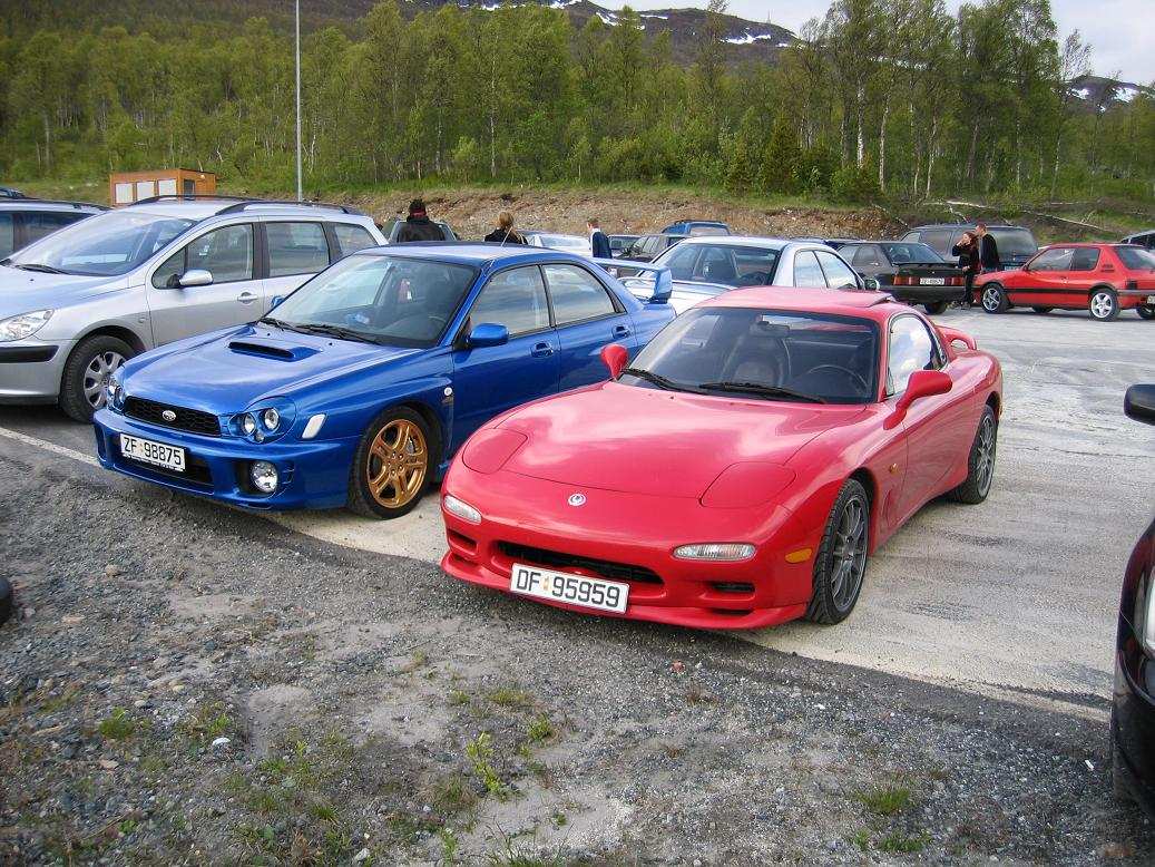 Fint eksemplar av en Mazda RX-7