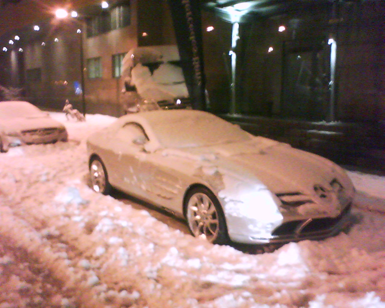SLR i snø
