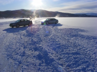 Ble tauet løs av en quattro... Men morro var det!
