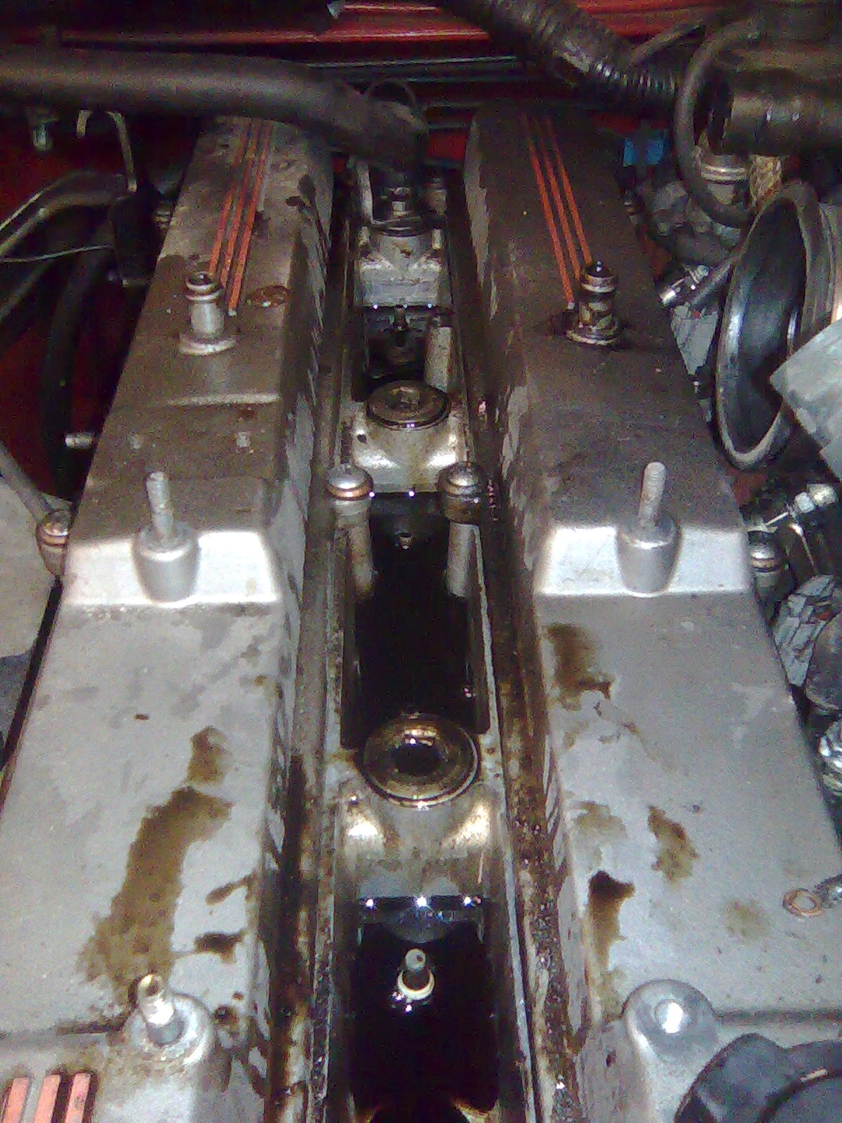 lekkasje fra toppdekselpakning