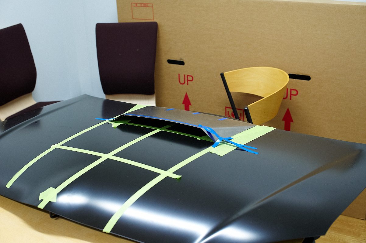 &quot;Ny&quot; bakfanger og eksos. Håper å få lakka om fanger'n innen påske.