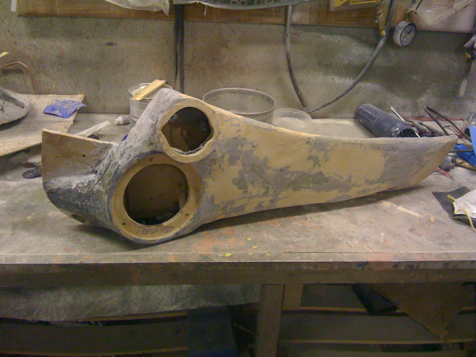 Her er kassa sparklet, pusset, sparklet og pusset enda mer. Klar for trekking.