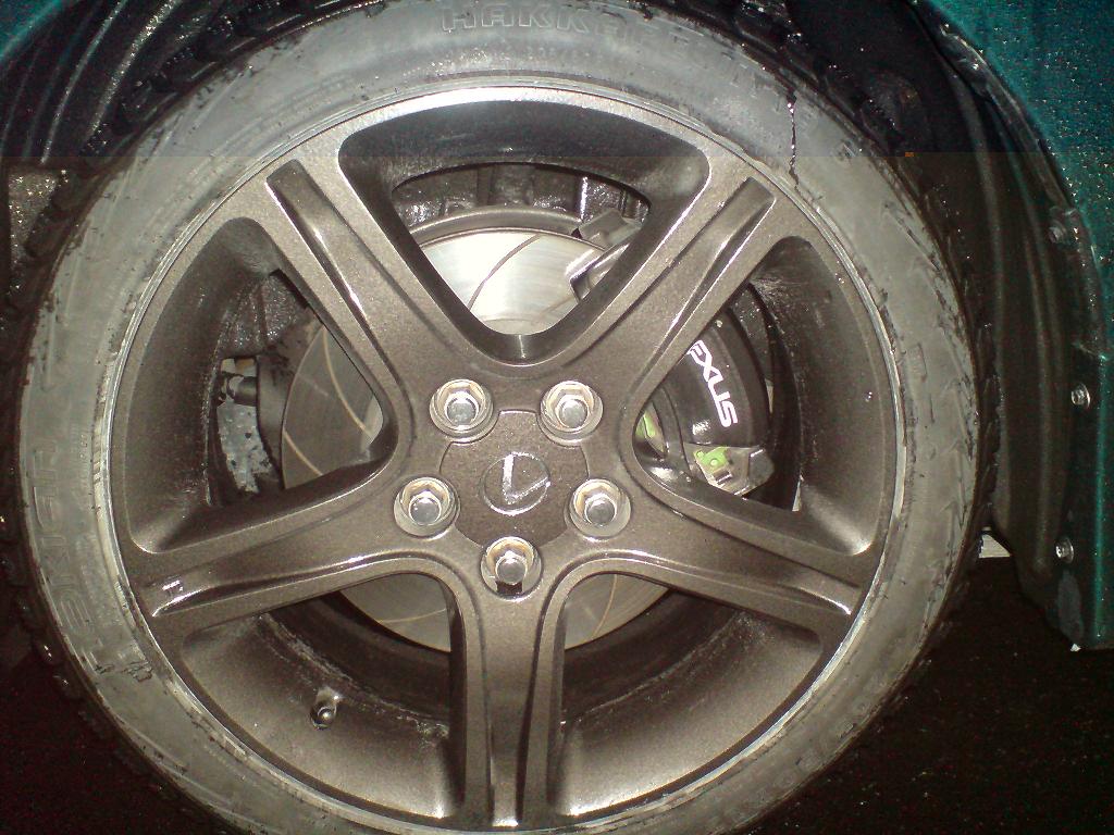 Black Diamond fra Kollevold Rally. Skittent vinterhjul, men du ser sikkert hva jeg mener.