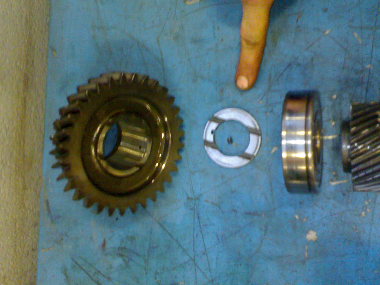 Gammelt shims del (m.riler)