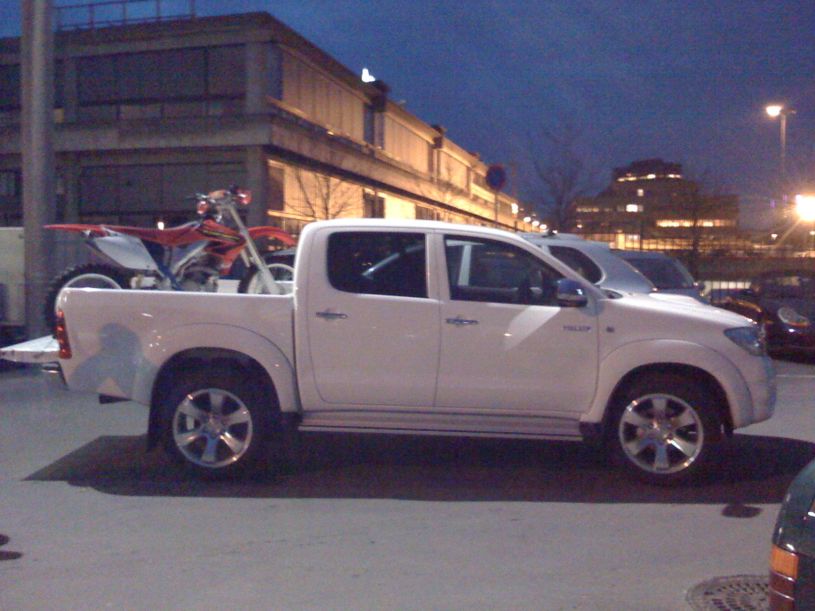 går akkurat ikke å lokke igjen lemmen når 450'n er med:(