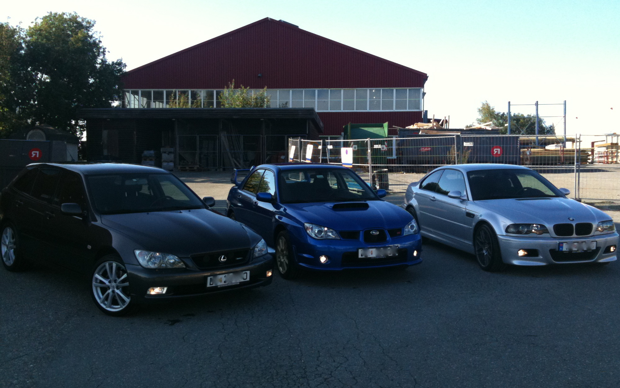 Lexus IS300 Sportcross - Subaru Wrx Sti - BMW M3 SMGII