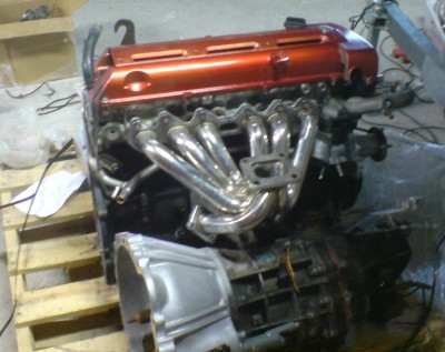 motor og kasse