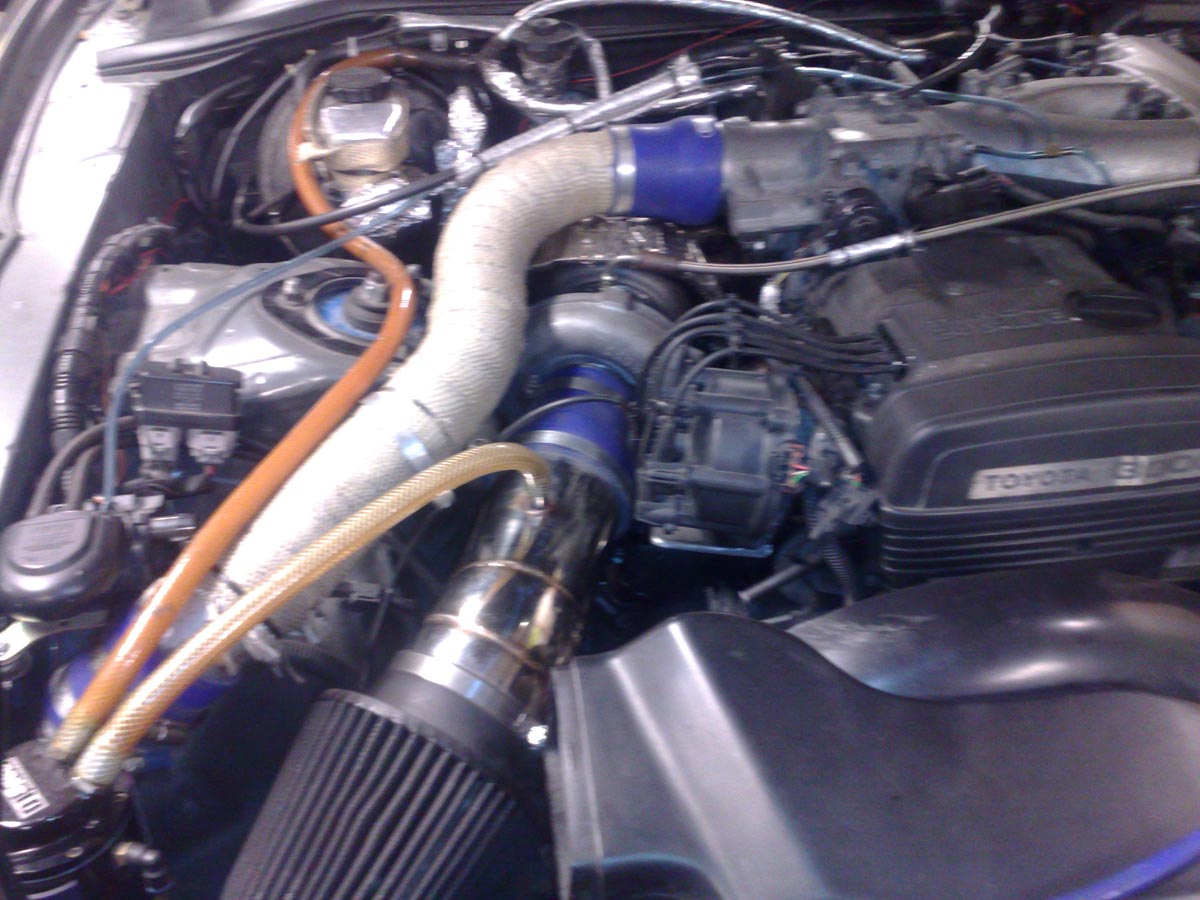 turboen ferdig montert :)