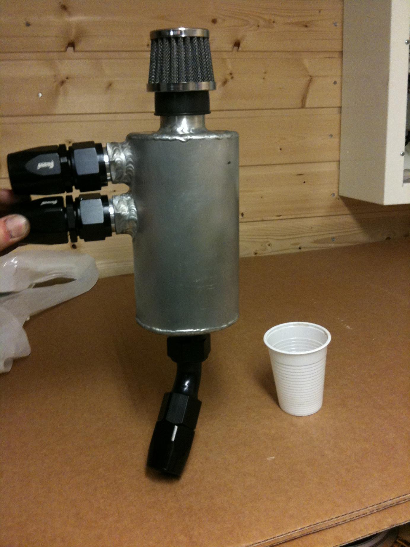 Catchtank ferdig..kun polering som gjenstår