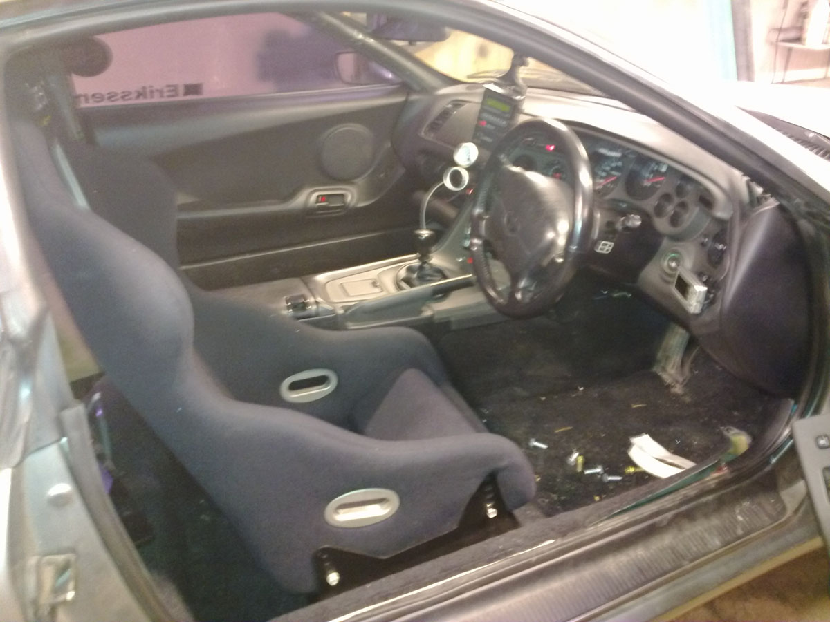 prøve montert stol, ble veldig bra med spesiel lagede fester