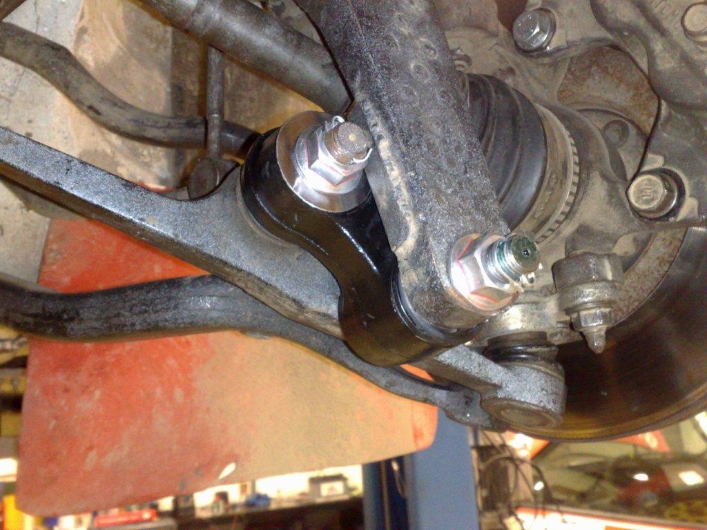 Ny forstillings del på plass.