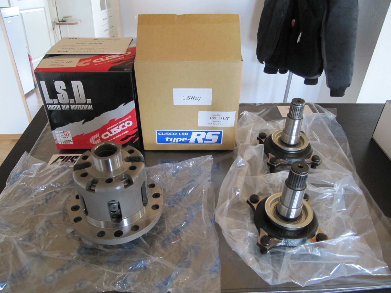 Tar ingen sjangser med den gamle, så ny Cusco RS 1,5 på plass :)