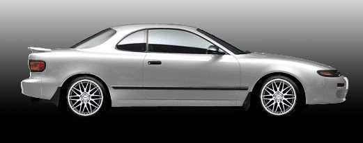 Celica med Rial Daytona felger