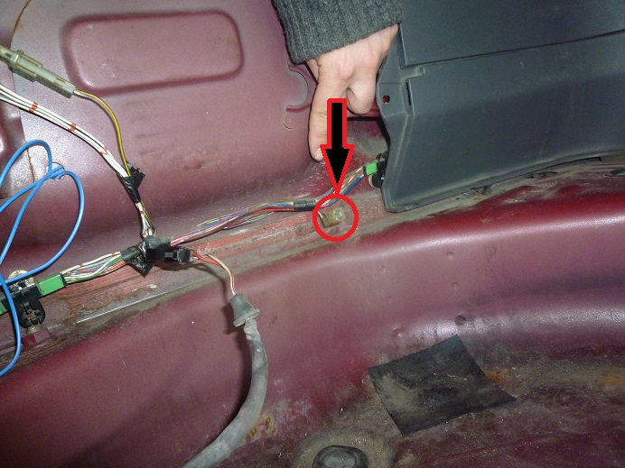 Ca midt mellom baklysene