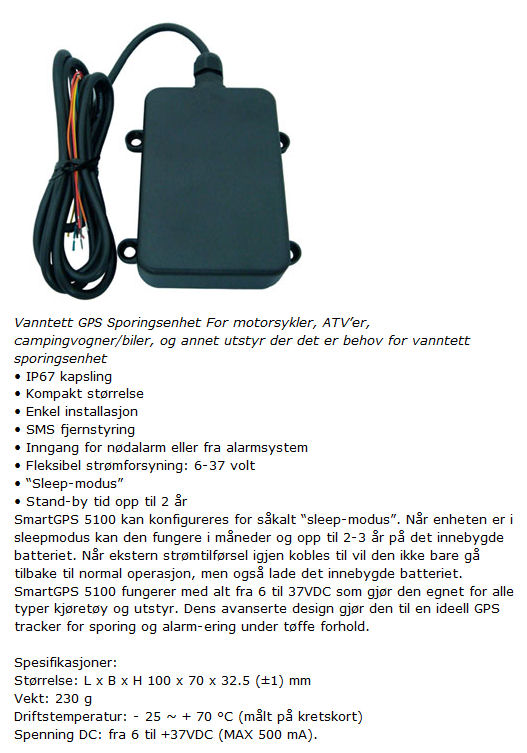 Kr 3.450,- inkl mva.