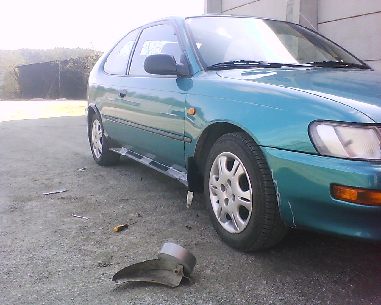 prøve monterte ae82 stylinga , men jeg er skeptisk. mangler også noen deler så vi får se men dette er tvilsomt .