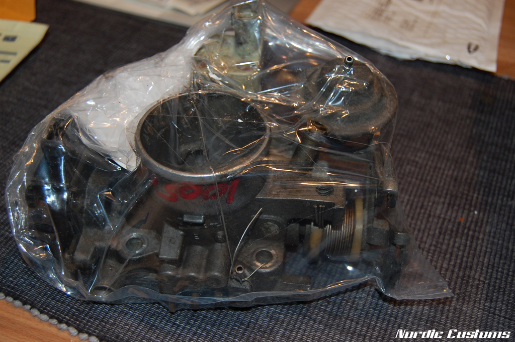 Jadda - enda et nytt spjeldhus da det andre jeg fikk (og restaurerte) ikke passa til 5SFE motorn tydeligvis...